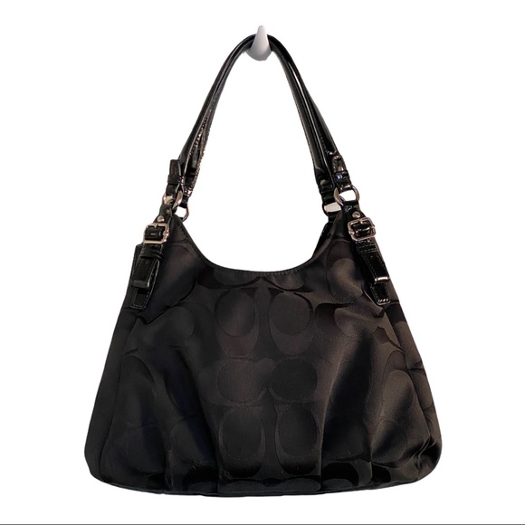Coach Madison Black Hobo Bag - Picture 2 of 11